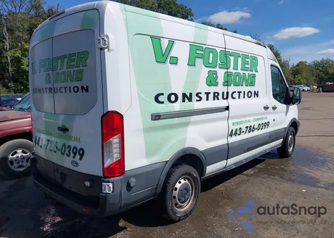 2016 Ford Transit-250 z USA, uszkodzony, nr VIN 1FTYR2CMXGKB09793